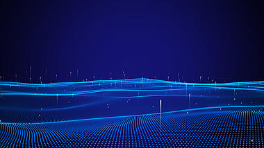 原创科技粒子蓝色简约商务视频动态背景视频的预览图