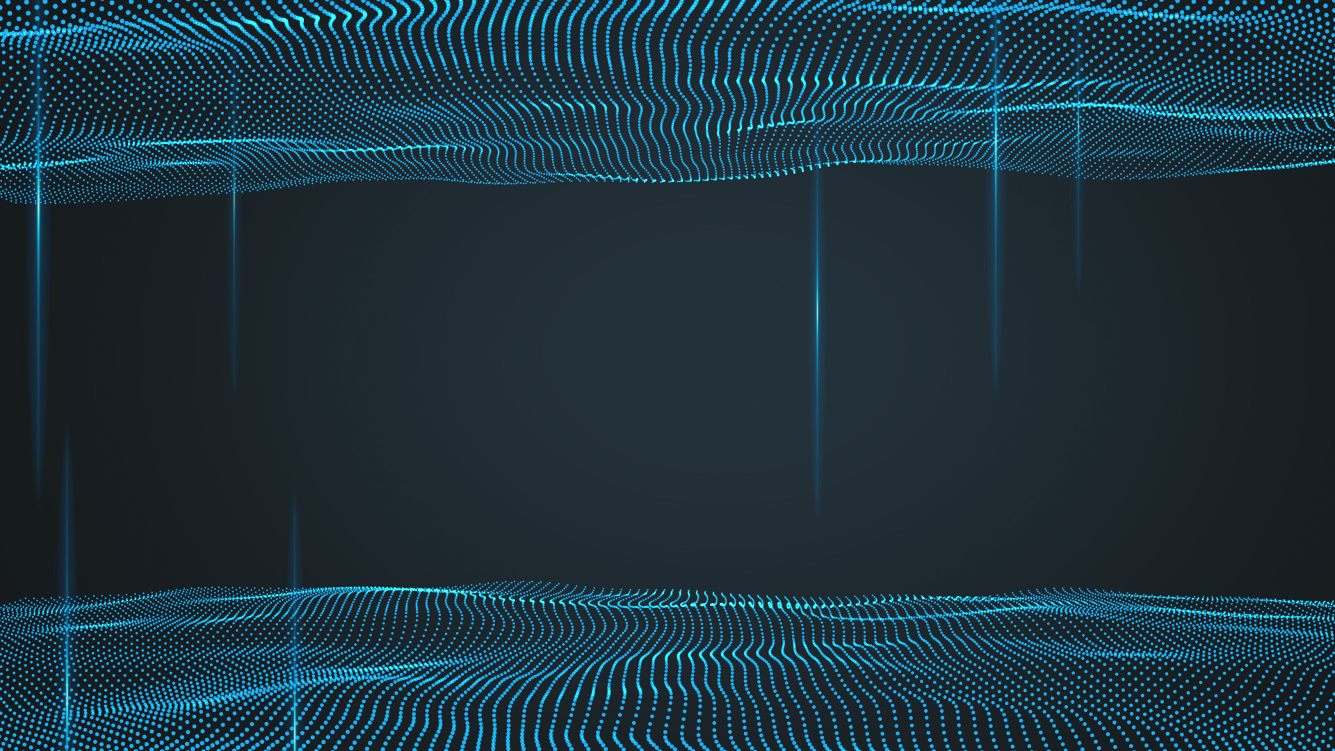 原创科技光效蓝色科技视频动态背景视频的预览图