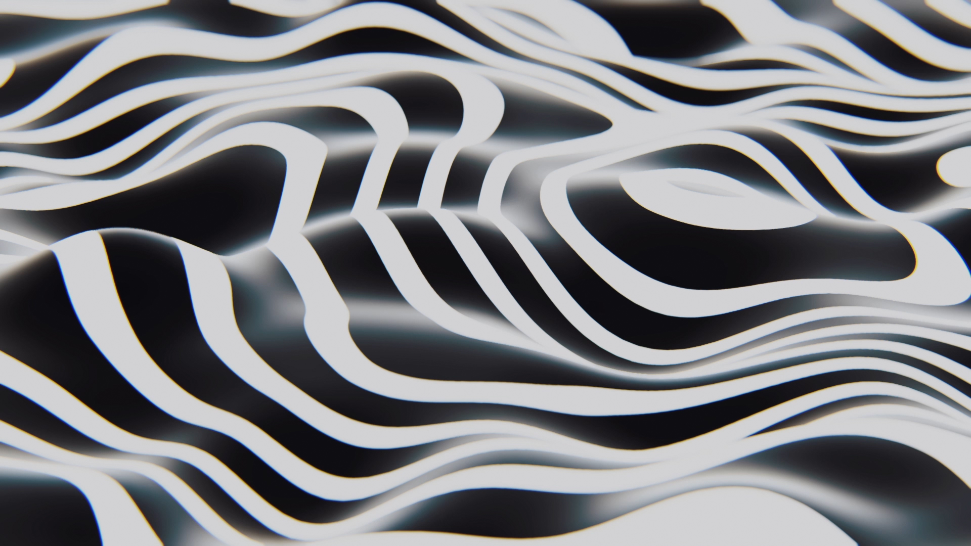 创意流动条纹背景视频ae模板视频的预览图