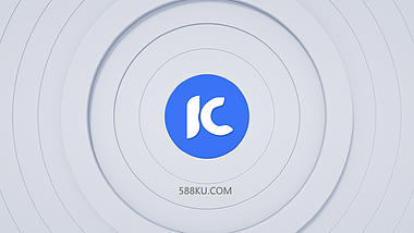 科技感简洁圆环logo演绎展示视频的预览图