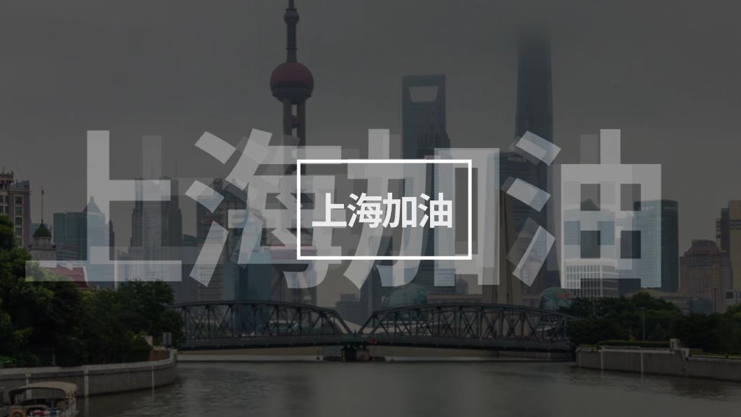 原创共同守沪上海加油疫情防控宣传视频AE模板视频的预览图