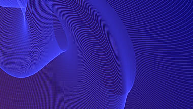 蓝色科技粒子运动背景循环视频动态背景视频的预览图
