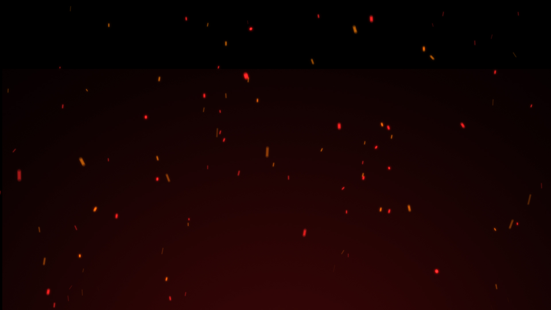 红色火花火焰粒子飘散视频背景视频的预览图