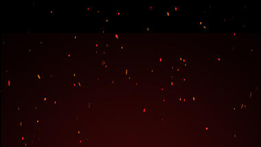 红色火花火焰粒子飘散视频背景视频的预览图