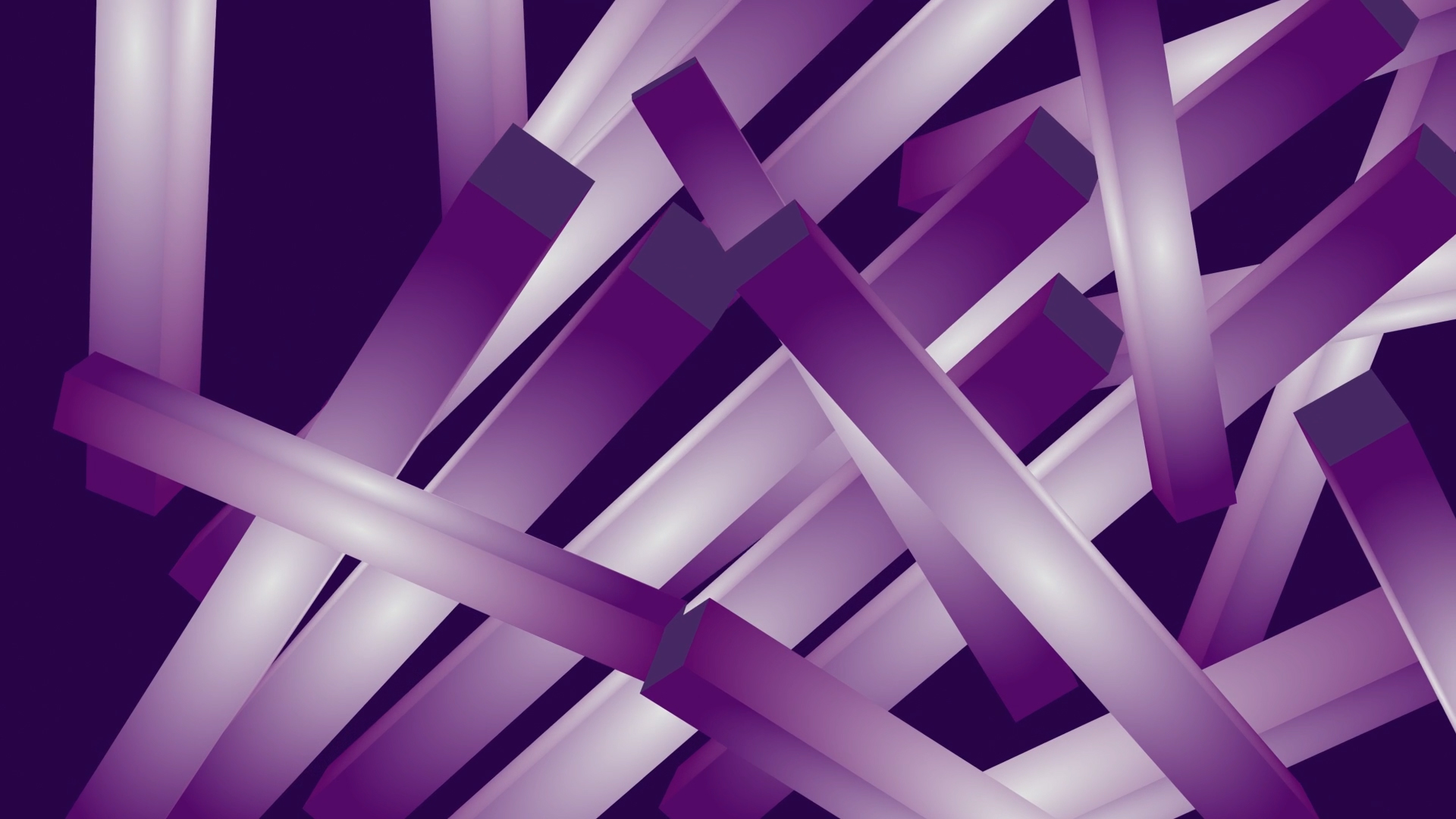 紫色立体几何抽象背景视频AE模板视频的预览图