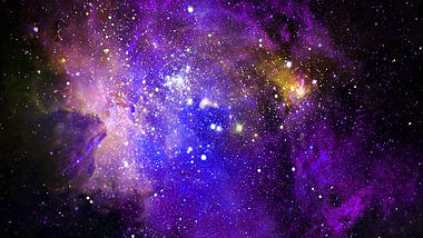 紫色星空宇宙背景视频素材视频的预览图