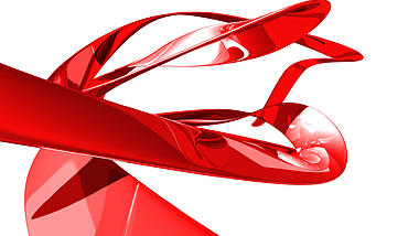 大气三维绸带玻璃质感logo展示演绎片头ae模板视频的预览图
