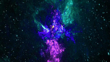 彩色星云宇宙星空视频动态背景视频的预览图