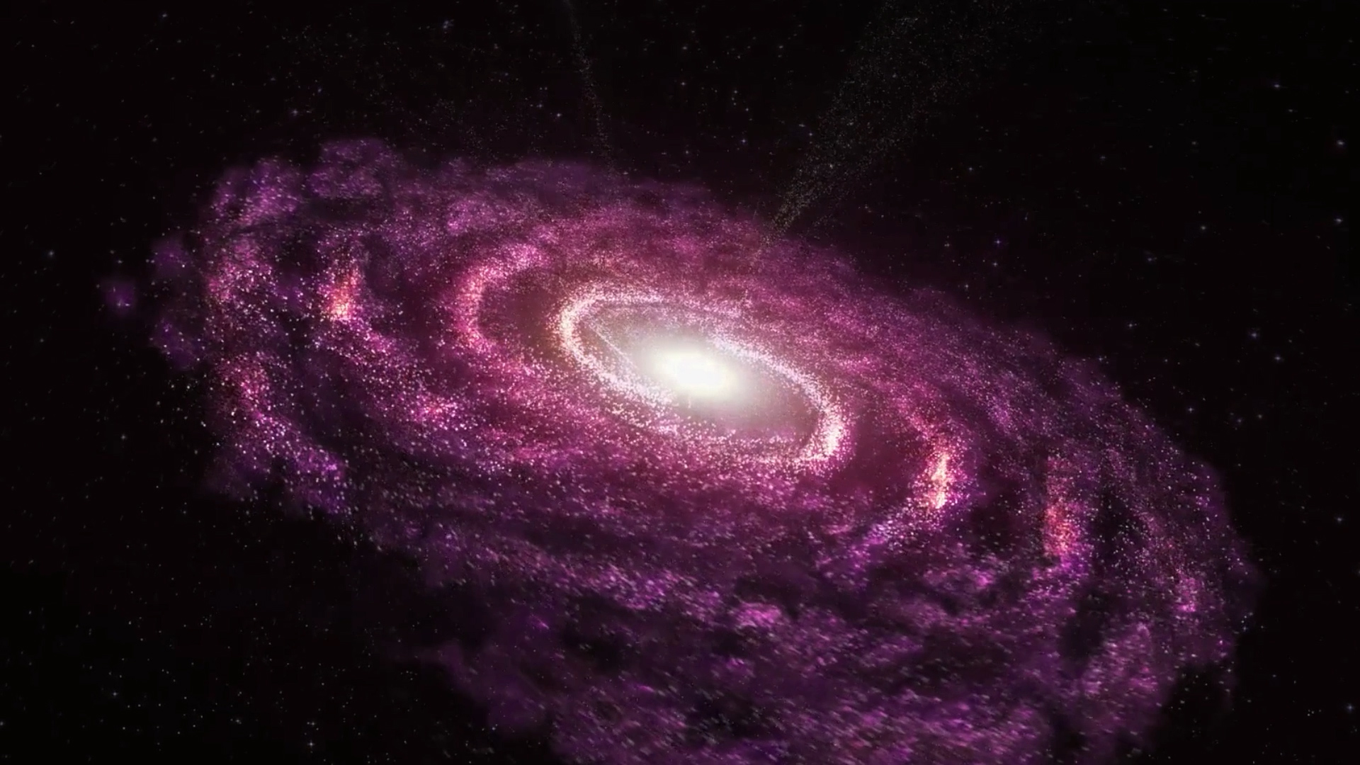 紫色宇宙星空背景视频动态背景视频的预览图