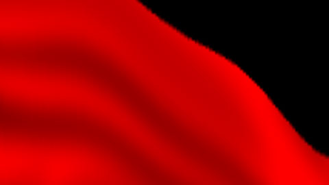 简约红色绸带转场ae视频模板视频的预览图