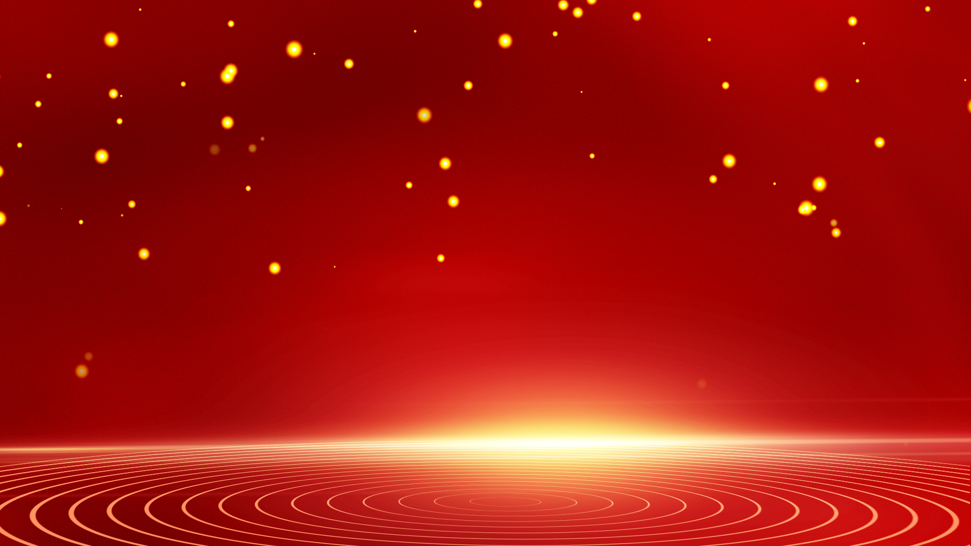 原创红金光效光线红色大气喜庆动态背景视频的预览图