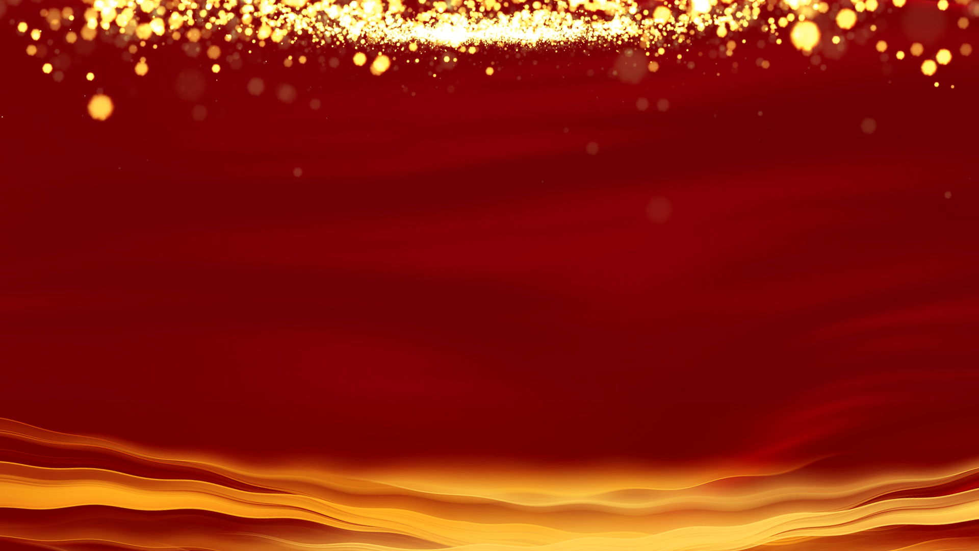 原创红金光效线条红色大气商务动态背景视频的预览图