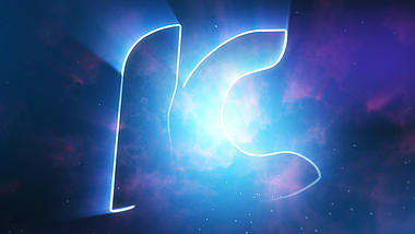 梦幻星空logo展示演绎片头视频ae模板视频的预览图