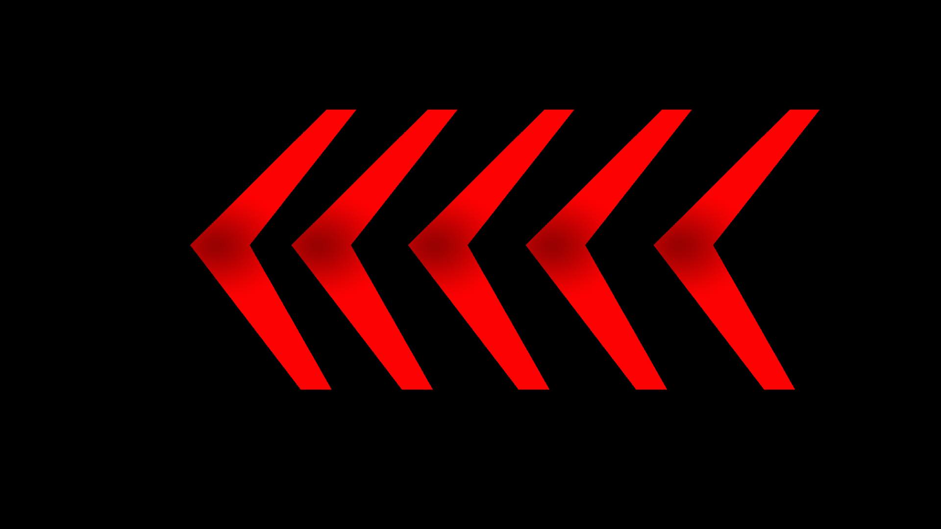 红色左向箭头路标指示标符号视频的预览图