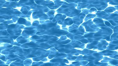 原创夏天游泳池蓝色水面波纹动态视频背景视频的预览图