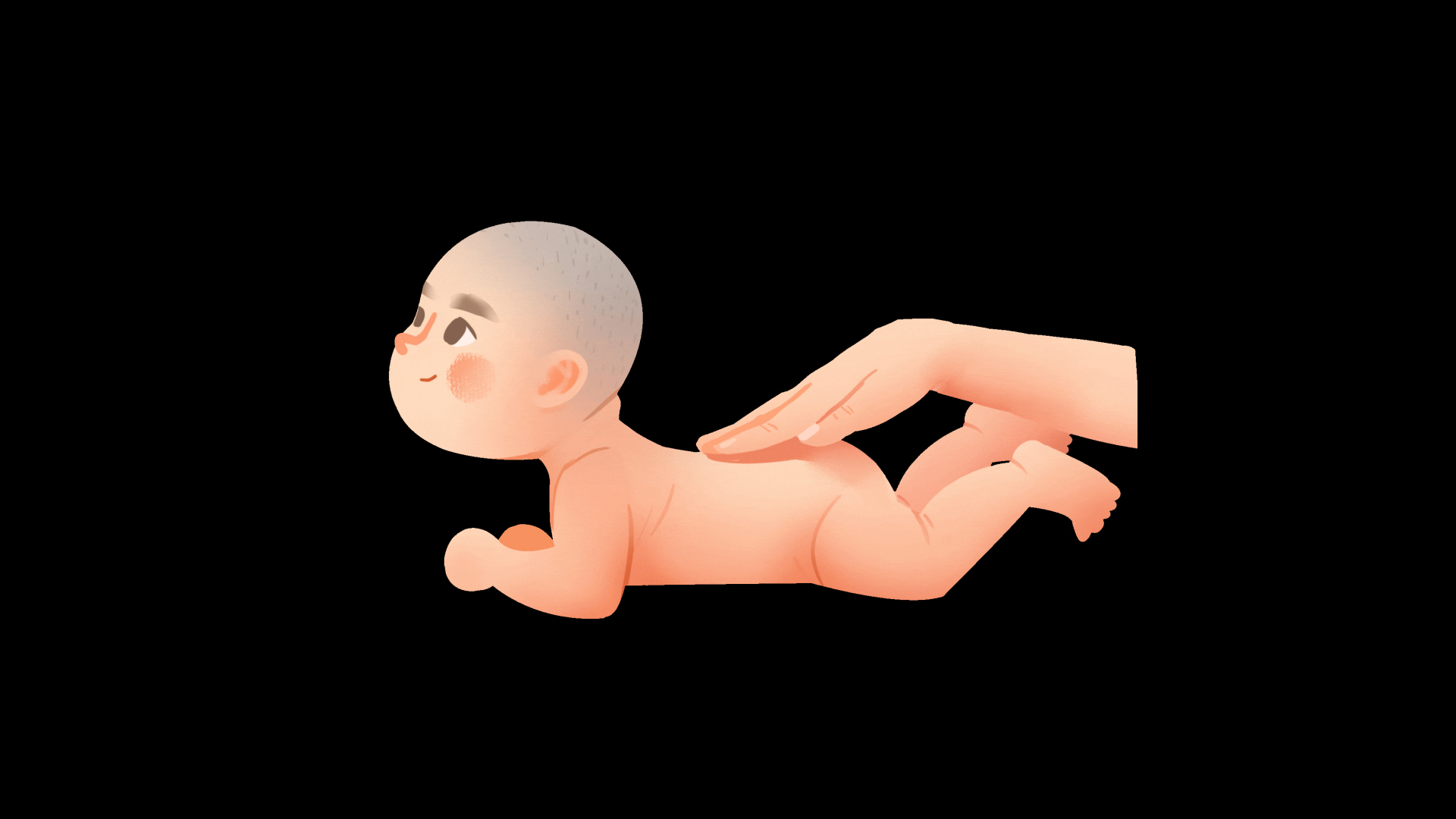 婴儿小孩新生儿护理按摩宝宝视频的预览图