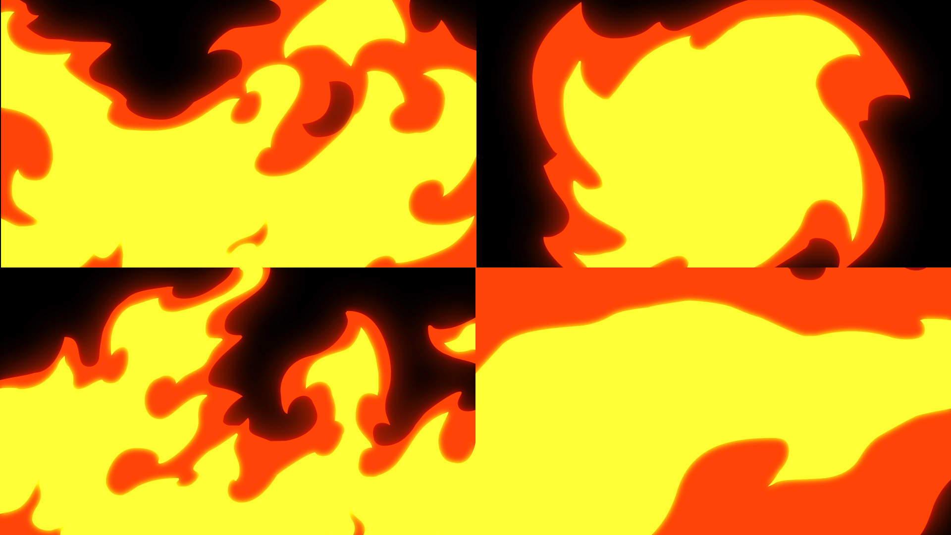 创流体火焰动画转场视频ae模板视频的预览图