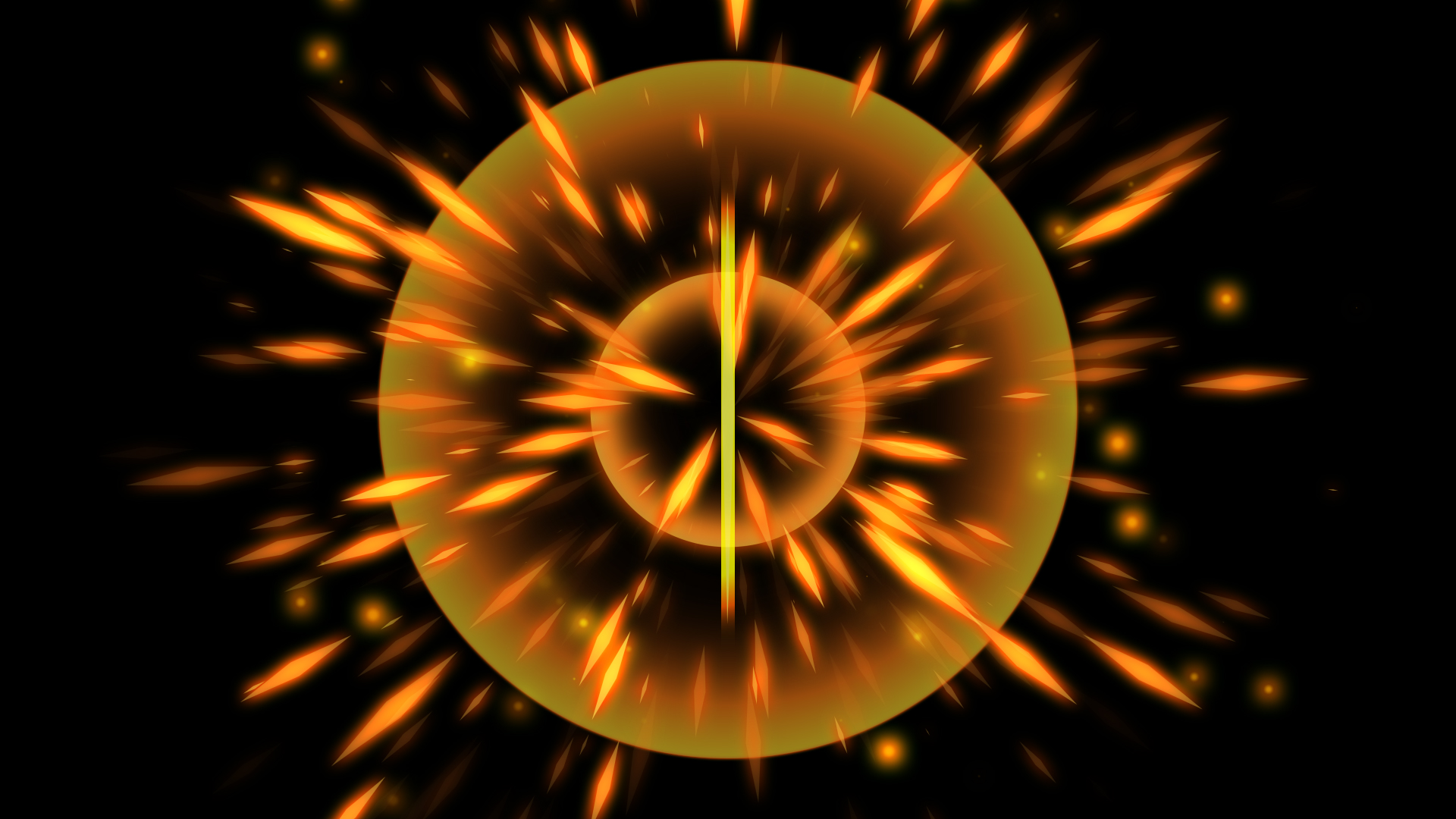 原创视频粒子光效金色爆炸游戏技能特效攻击效果粒子光效扩散光视频的预览图