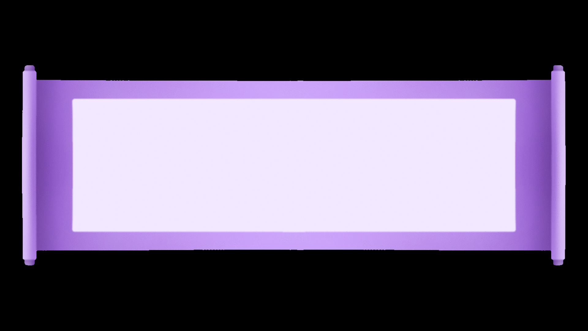 原创挂件装饰卷轴横幅紫色标题框标题栏视频的预览图