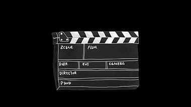 原创电影场记板遮罩转场视频的预览图