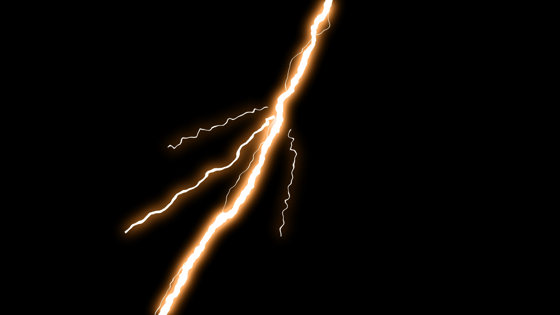 原创二维卡通综艺能量闪电MG发光动画视频的预览图
