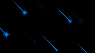 流星蓝色光线线条光效光视频的预览图
