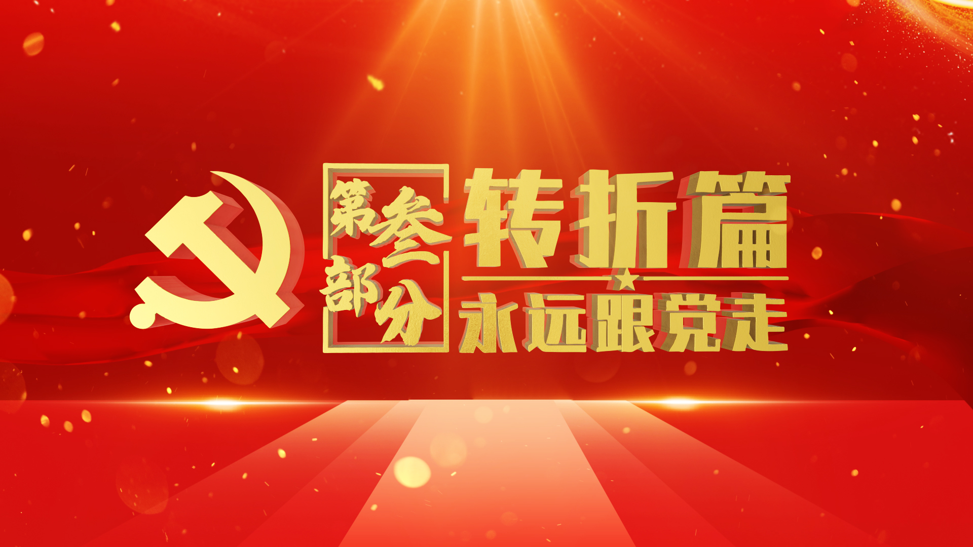 大气红色党政标题文字片头视频ae模板视频的预览图