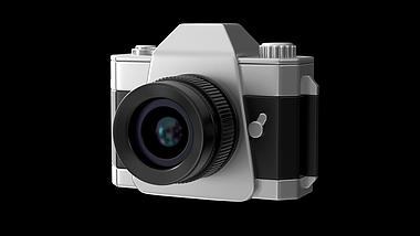 C4D立体相机数码产品拍照3D立体视频的预览图