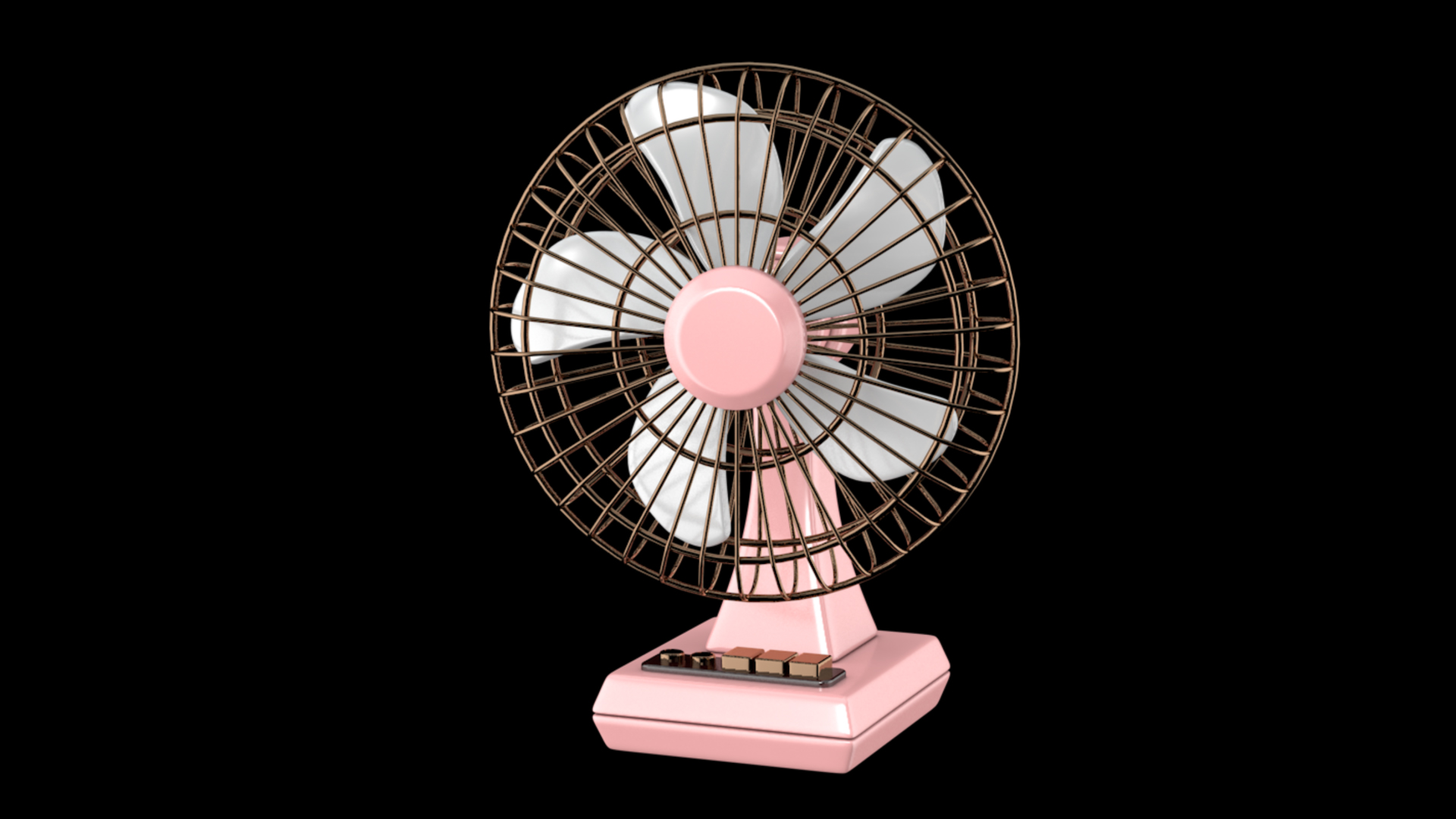 3D立体C4D夏季扇风电风扇立体视频的预览图