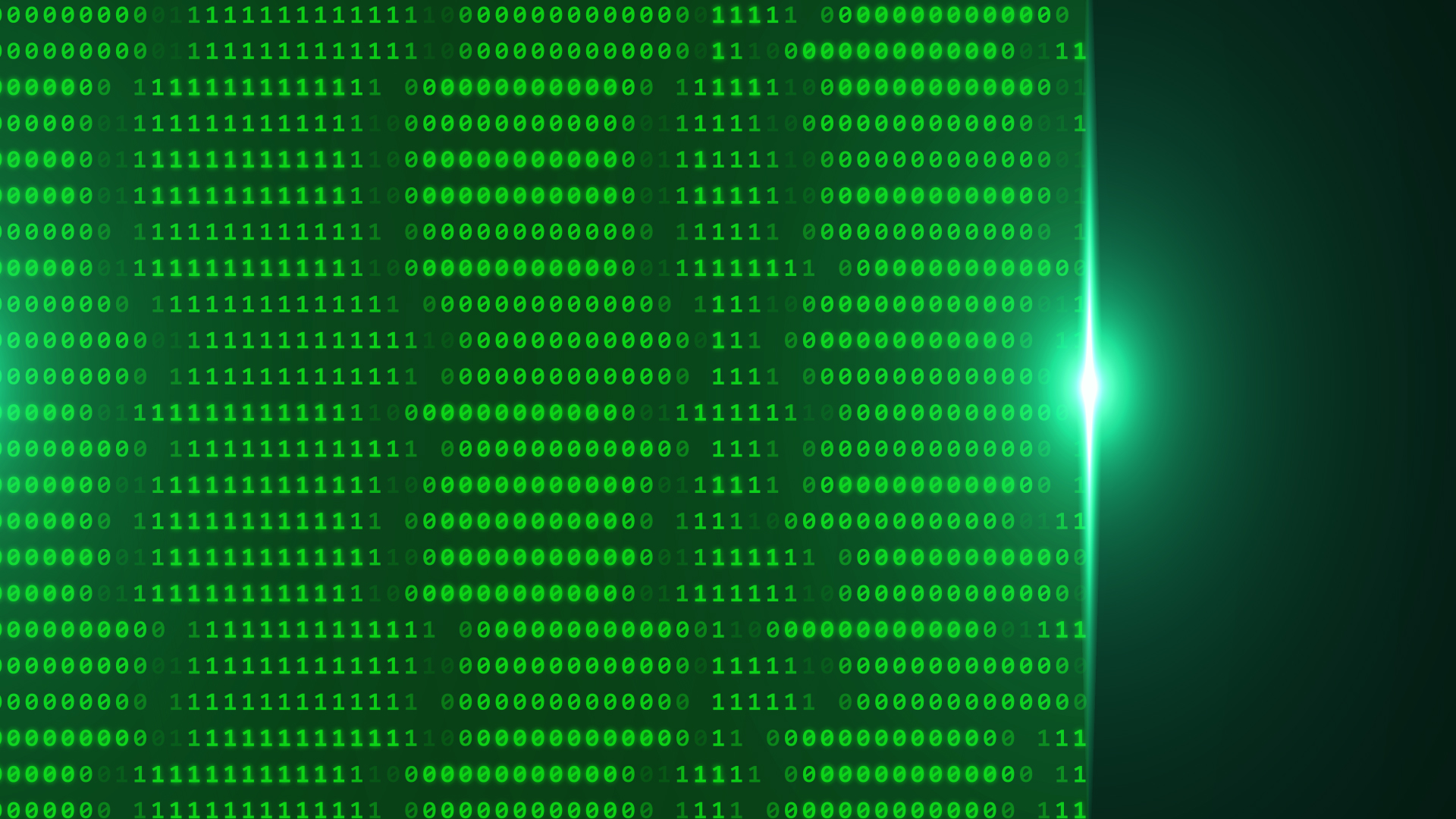 绿色免扣数字科技转场ae模板视频的预览图