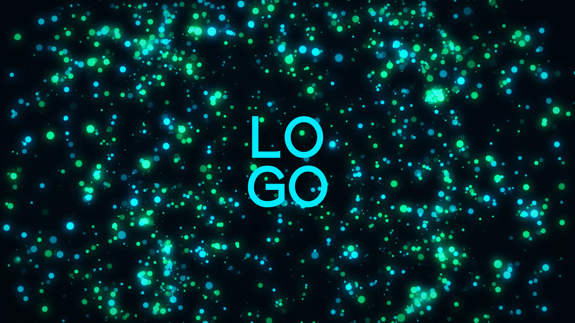 大气粒子宇宙穿梭LOGO展示演绎视频的预览图