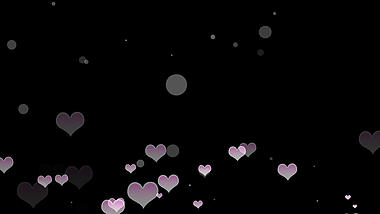 情人节爱心元素爱心背景七夕元素视频的预览图