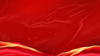 原创红色飘带光效红色大气晚会视频背景视频的预览图