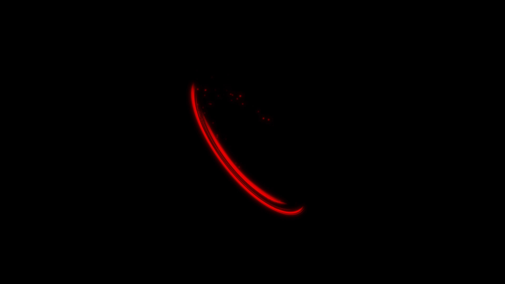 原创光效粒子红色刀光攻击技能游戏特效光效视频的预览图