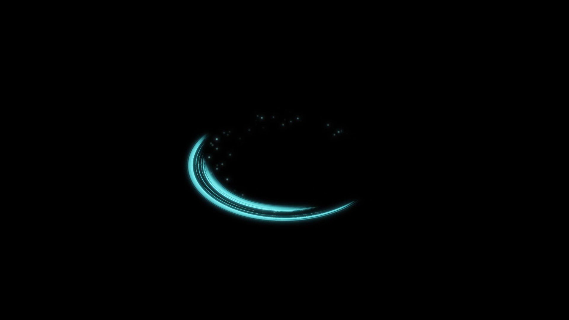 原创光效粒子蓝色刀光攻击技能游戏特效光效视频的预览图