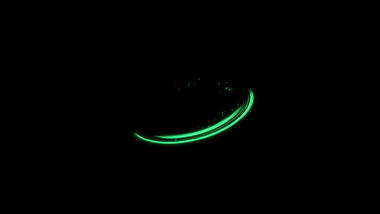 原创光效粒子绿色刀光攻击技能游戏特效光效视频的预览图