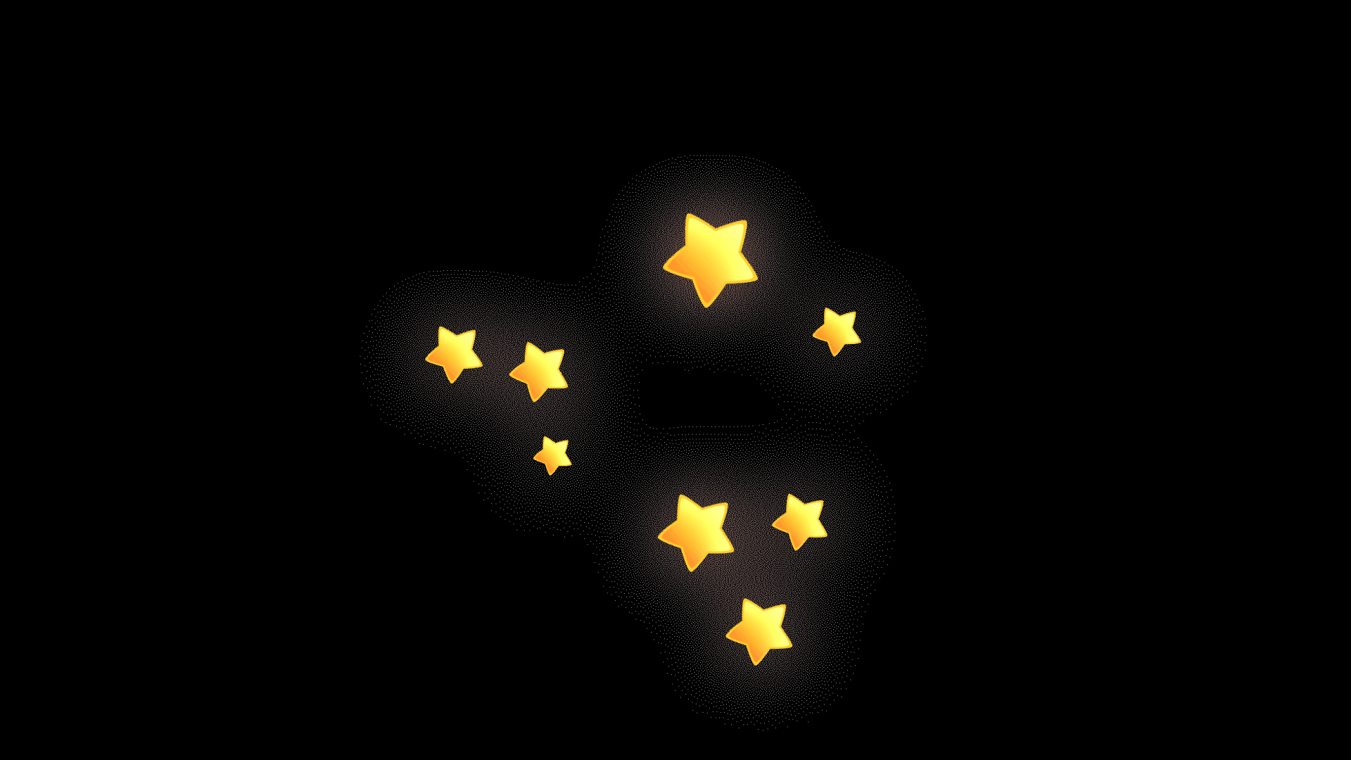 星星粒子特效装饰视频的预览图
