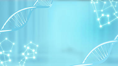 原创科技生物基因蓝色简约医疗科技视频背景视频的预览图