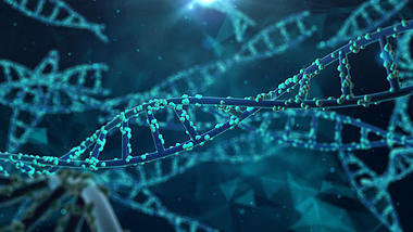 分子链DNA分子生物医疗视频素材视频的预览图