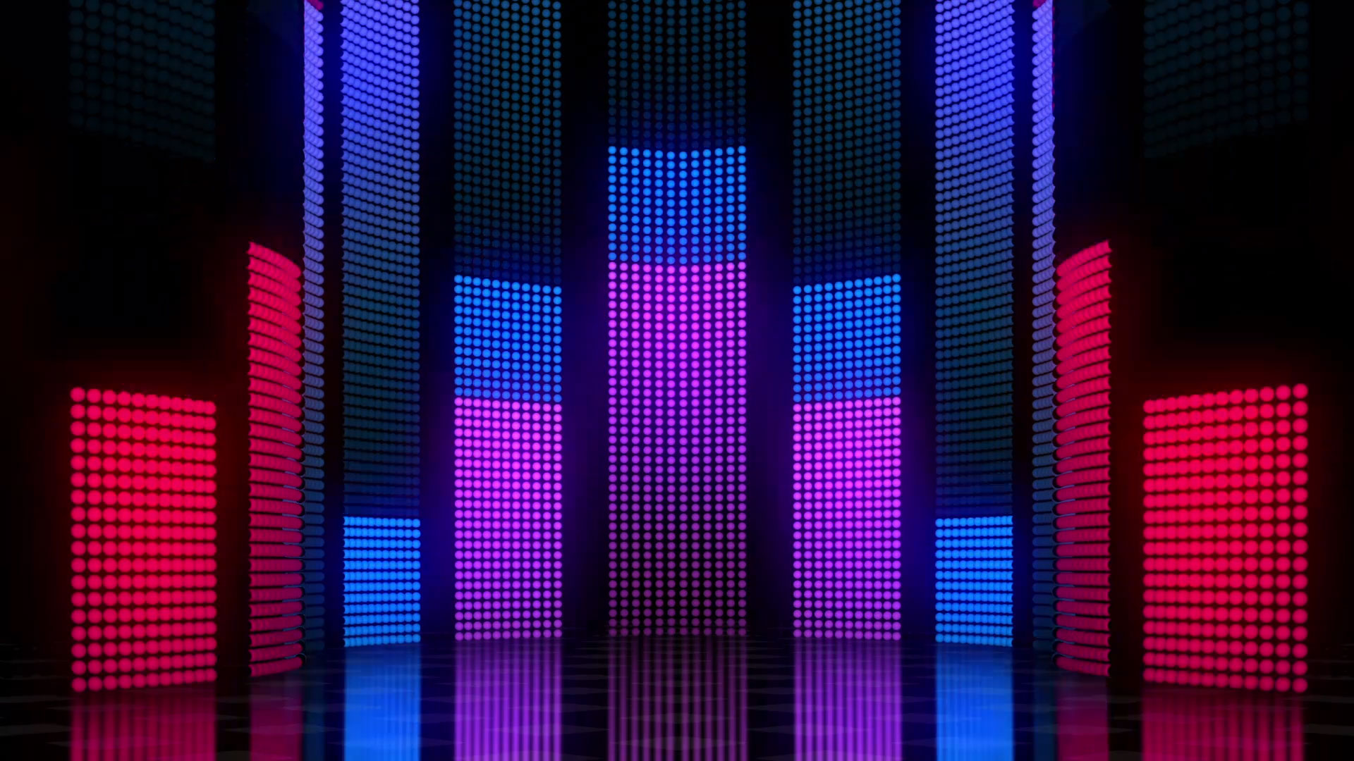 夜店LED背景视频素材AE模板视频的预览图