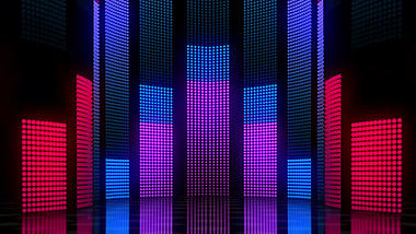 夜店LED背景视频素材AE模板视频的预览图