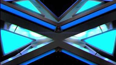 LED炫彩霓虹灯旋转背景视频素材视频的预览图