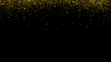 金色顶光粒子洒下落下视频的预览图