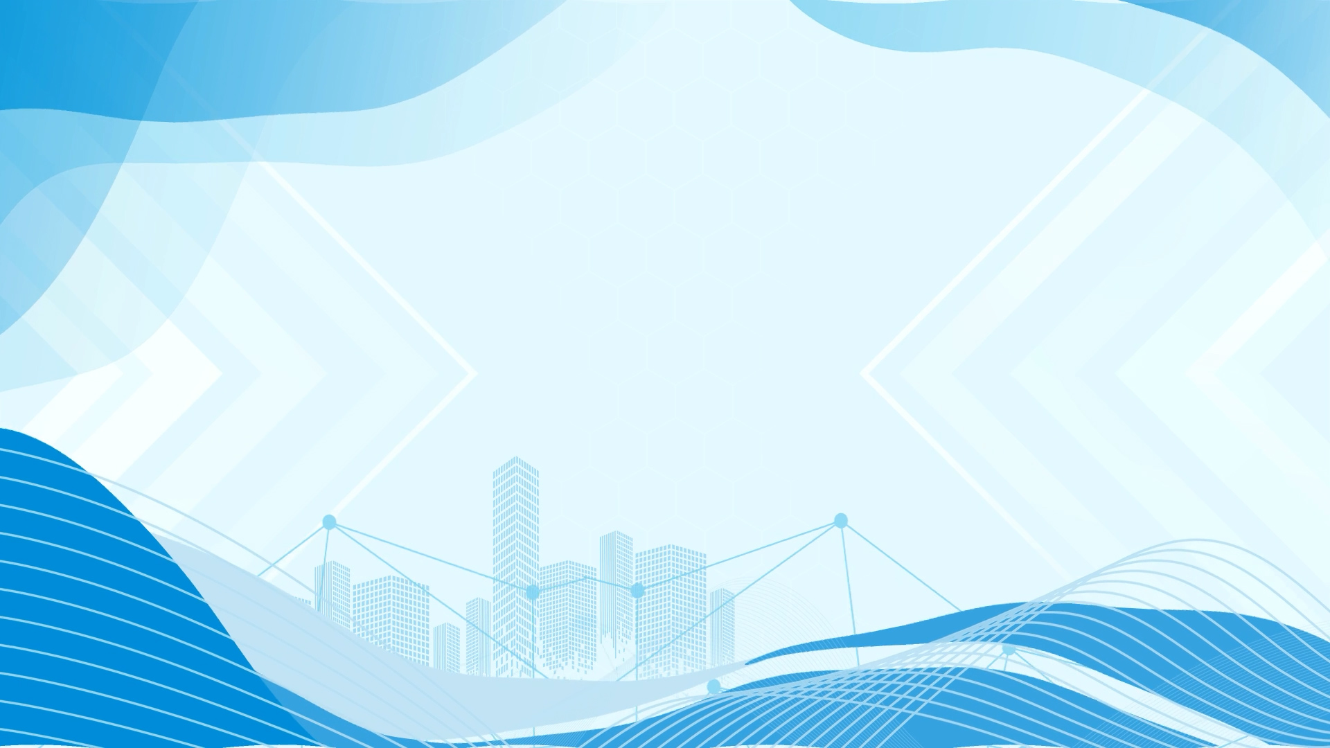 原创商务科技几何线条城市蓝色背景动态视频AE模板视频的预览图