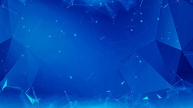 原创蓝色科技几何背景视频AE模板视频的预览图