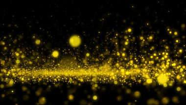 金色唯美节日光效粒子背景ae模板视频的预览图