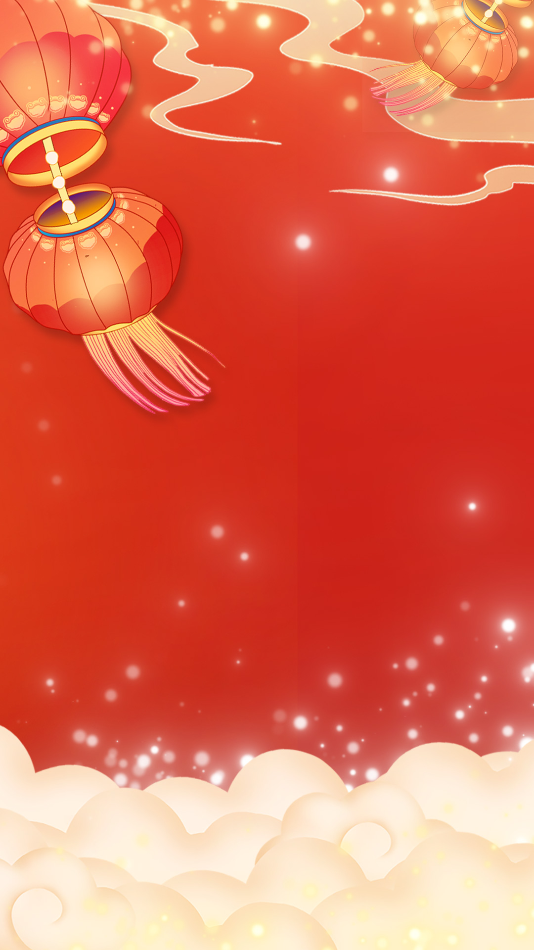 原创竖屏年新年喜庆春节视频背景视频的预览图