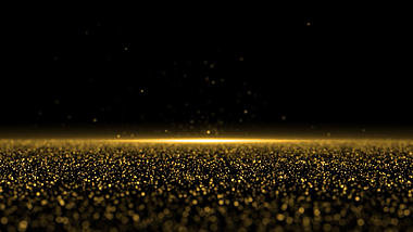 大气震撼金色粒子光效晚会背景视频AE模板视频的预览图