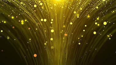金色粒子散光背景视频AE模板视频的预览图