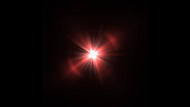 红色警告光斑光效粒子发光闪光带通道特效视频的预览图